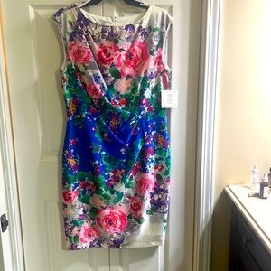 Woman’s floral dress.